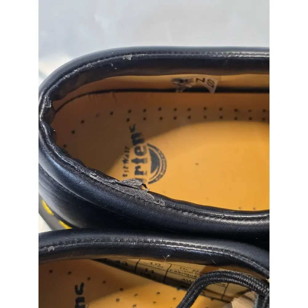 Dr. Martens Shoes Boots Leather Oxford Men's Casual SIZE 10 Slip Resistant shoe